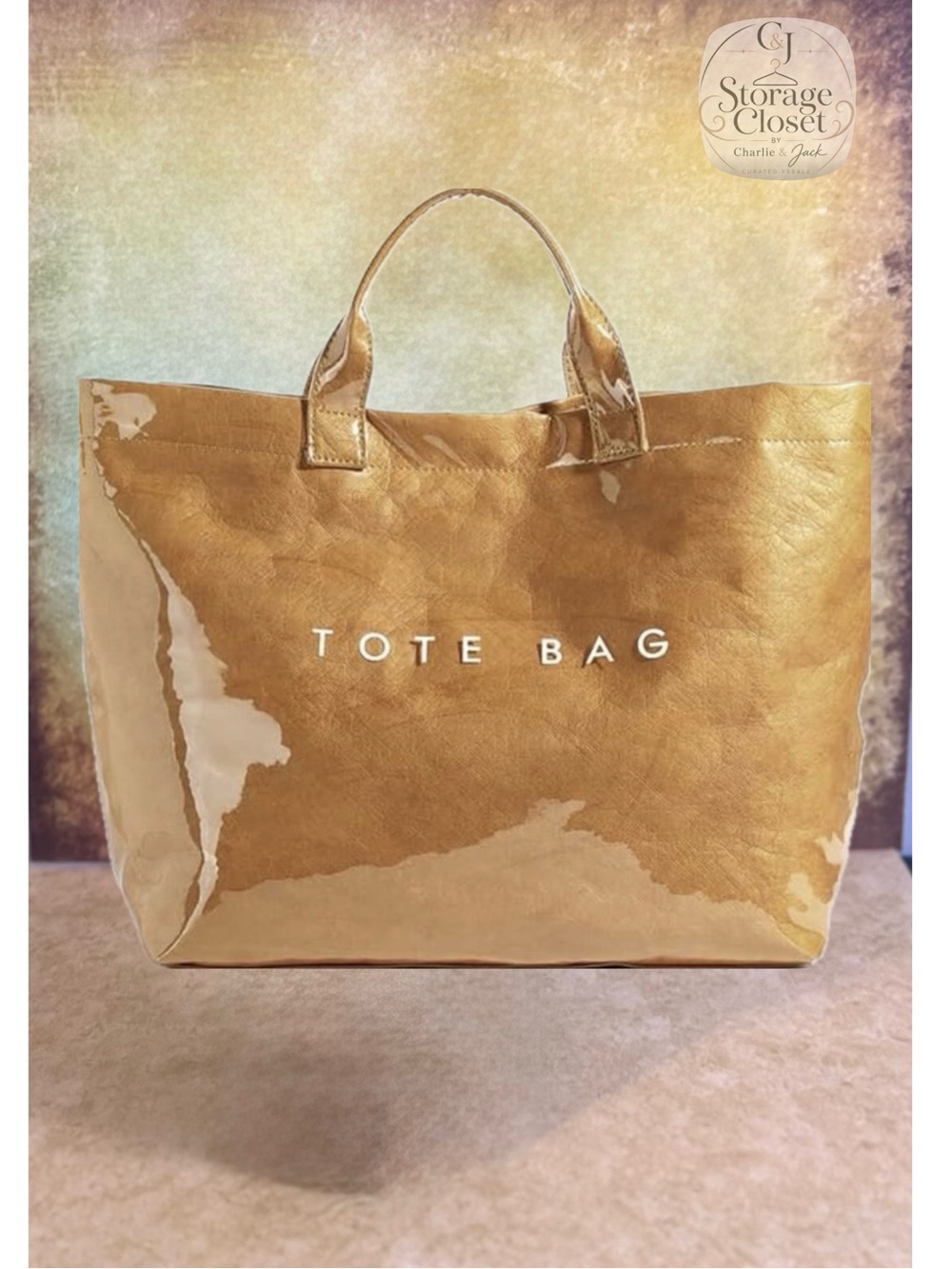 Tote Bag - Women's Shiny Everyday Tote